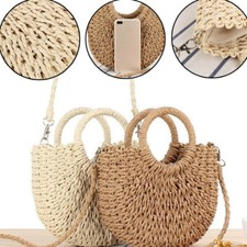 Borsa donna vimini tracolla