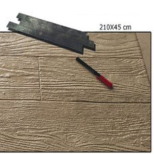 Stampo Pavimenti Stampato Cemento "STAMPO LEGNO DI SAN DIEGO B" 210X45CM