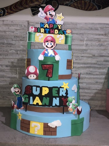 Torta scenografica tema - , mario