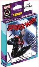 Ecoblister Spider Man Benvenuti Nello Spider Verse 5 Bustine 1 Card Limited Edit