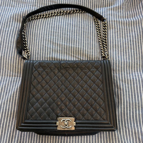 Borsa chanel jumbo ragazzo con - jumbo,