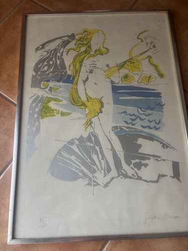 Giosetta fioroni litografia - giosetta,
