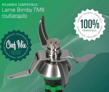 Lame Bimby TM6 T M 7 NUOVO MODELLO PARI ALL'ORIGINALE TESTATO DA FOLLETTMANIA 