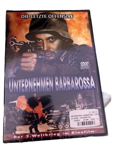 Unternehmen barbarossa dvd - unternehmen,