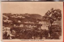 CARTOLINA  CASAMICCIOLA  ISCHIA  FP NON VIAGGIATA  PANORAMA CON GLI ALBERGHI