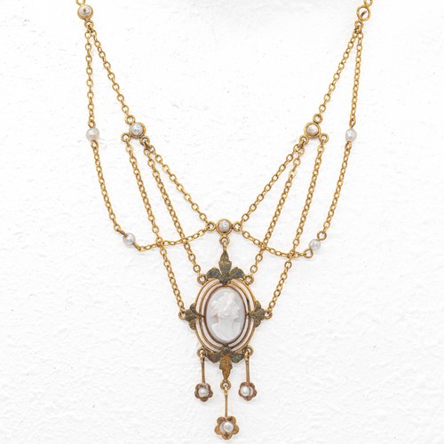 Collana art nouveau - art,