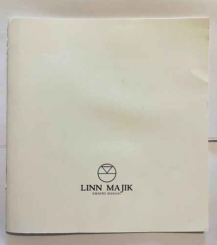 Manuale proprietario linn - manuale,