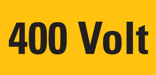 Adesivo avvertimento 400 - di, "400