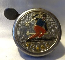 CAMPANELLO VINTAGE - OMEGA SCIATORE - PER BICICLETTE D'EPOCA EROICA-223-