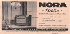 Radio a valvole Nora Elektra -