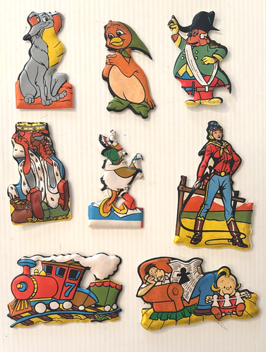 Lotto pupazzetti plasteco - lotto,