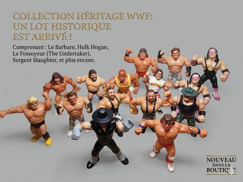 Lot figurines wwf - wwf, hasbro