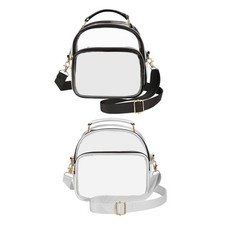 Borsa a tracolla trasparente