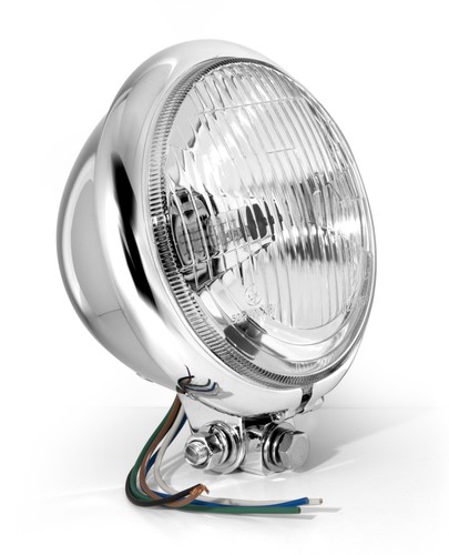 Faro proiettore cromato - faro, 53/4"