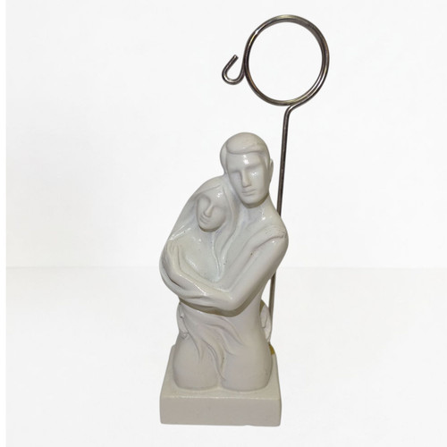 Statuina coppia resina