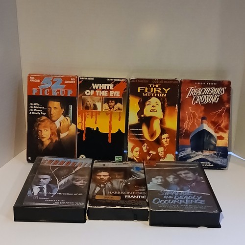Cult thriller suspense vhs - thriller,