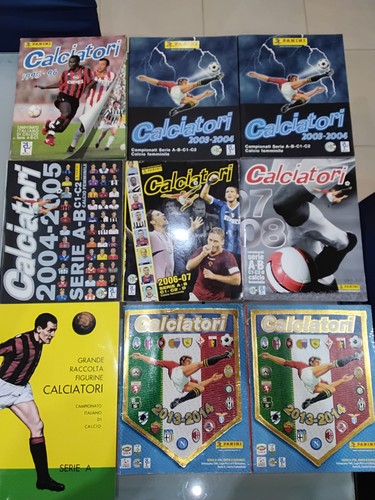 Lotto album calciatori - lotto, 9