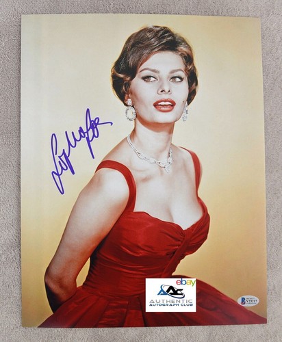 Sophia loren autografo - loren, firmato