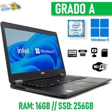 NOTEBOOK DELL E7470 i7 14" FHD