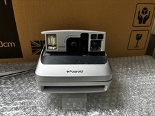 Polaroid One 600 fotocamera pellicola istantanea (argento), anni 2000, vintage retrò