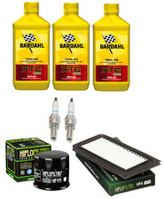 KIT TAGLIANDO SUZUKI AN BURGMAN 650 2003 OLIO BARDAHL XTC 10W40 FILTRI CANDLE