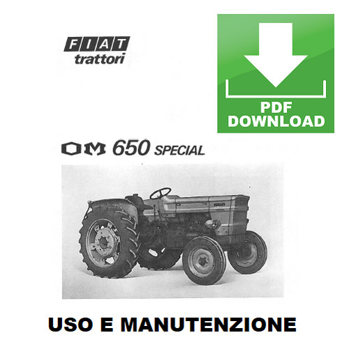 Trattore fiat 650 - trattore, om