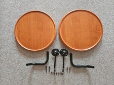 Due tavoli a dondolo sedia in pelle antistress Ekornes + accessori braccioli di montaggio