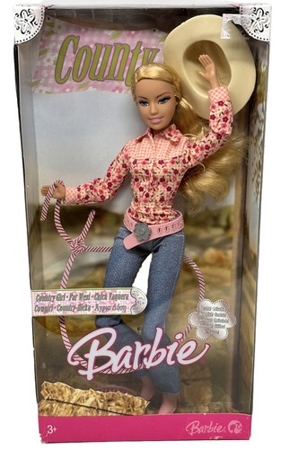 Country girl barbie far west - country,