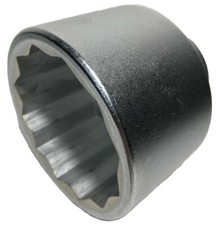 CHIAVE A BUSSOLA POLIGONALE BUSSOLOTTO IN ACCIAIO Cr-V ATTACCO 1" 55, 60 o 65 mm