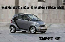 Manuale Uso E Manutenzione Smart Fortwo coupé cabrio 451 ITALIANO PDF