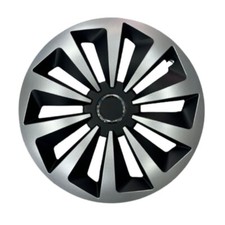 FOX MIX KIT 4 COPRICERCHI UNIVERSALI AUTO RAGGIO 15" BICOLORE FIAT MULTIPLA QUBO