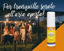 LOZIONE ANTI INSETTI JUST SPRAY ZANZARE TIGRI REPELLENTE ACARI ANTINSETTI 