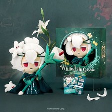 Peluche pupazzo peluche Cookie Run Kingdom giglio bianco CookieRun