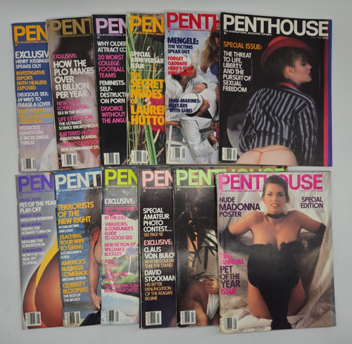 Penthouse magazine 1986 - magazine,