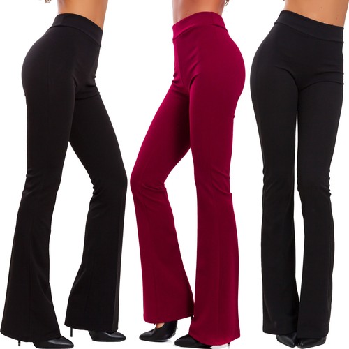 Pantaloni donna campana