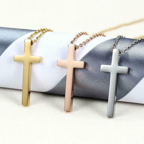 Collana croce argento oro - , e