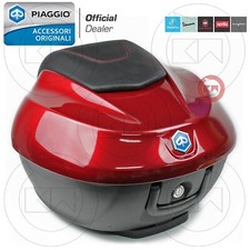 BAULETTO ROSSO METALLIZZATO