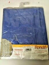 Tendone 150x280cm tenda interni finestra arredo casa Alice blu avio organza