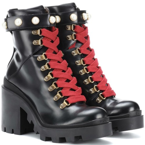 Gucci snake boots - snake,