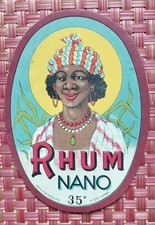Vintage 1930s Rhum Nano Label