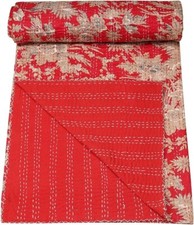 Trapunta coperta kantha cotone