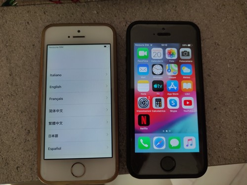Coppia apple iphone 16gb - 5s,
