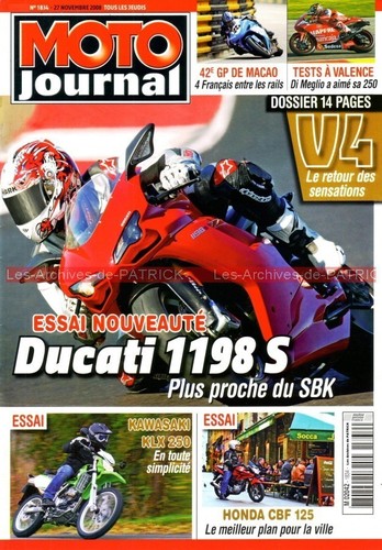 Moto journal 1834 gilera - gilera, gp