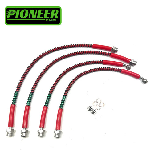 Linee freno intrecciate per