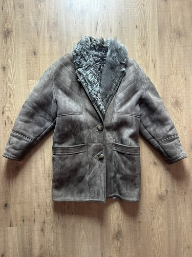 Cappotto montone vintage - montone,