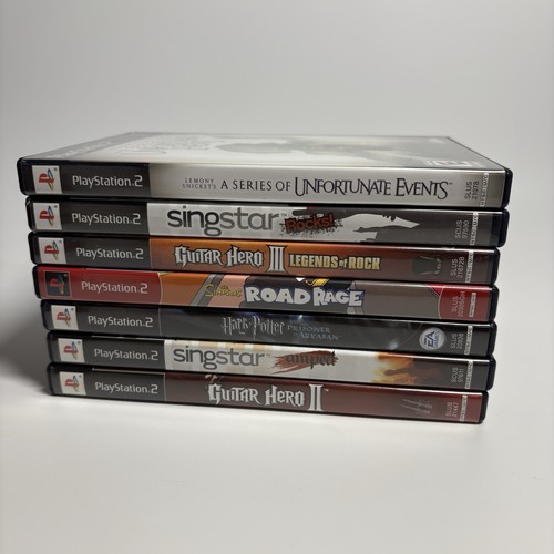 Lotto giochi ps2 guitar hero - giochi,