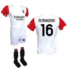 Kit Maglia Bianca M. Maignan  Milan Pantaloncino e Calzettoni 2025-26 ufficiale