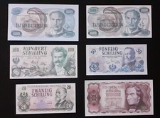 Banconote Austria Schilling