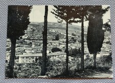 GREVE IN CHIANTI ( FIRENZE) Panorama del Paese , Vg Anni 50 F.g. 