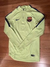 Felpa da uomo Nike dell’ FC Barcellona, colore fluo, taglia M